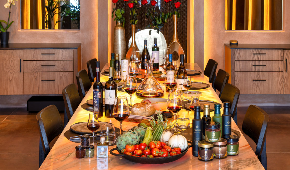 Wine & Olive Oil Tasting at Rizes Gastro Taverna